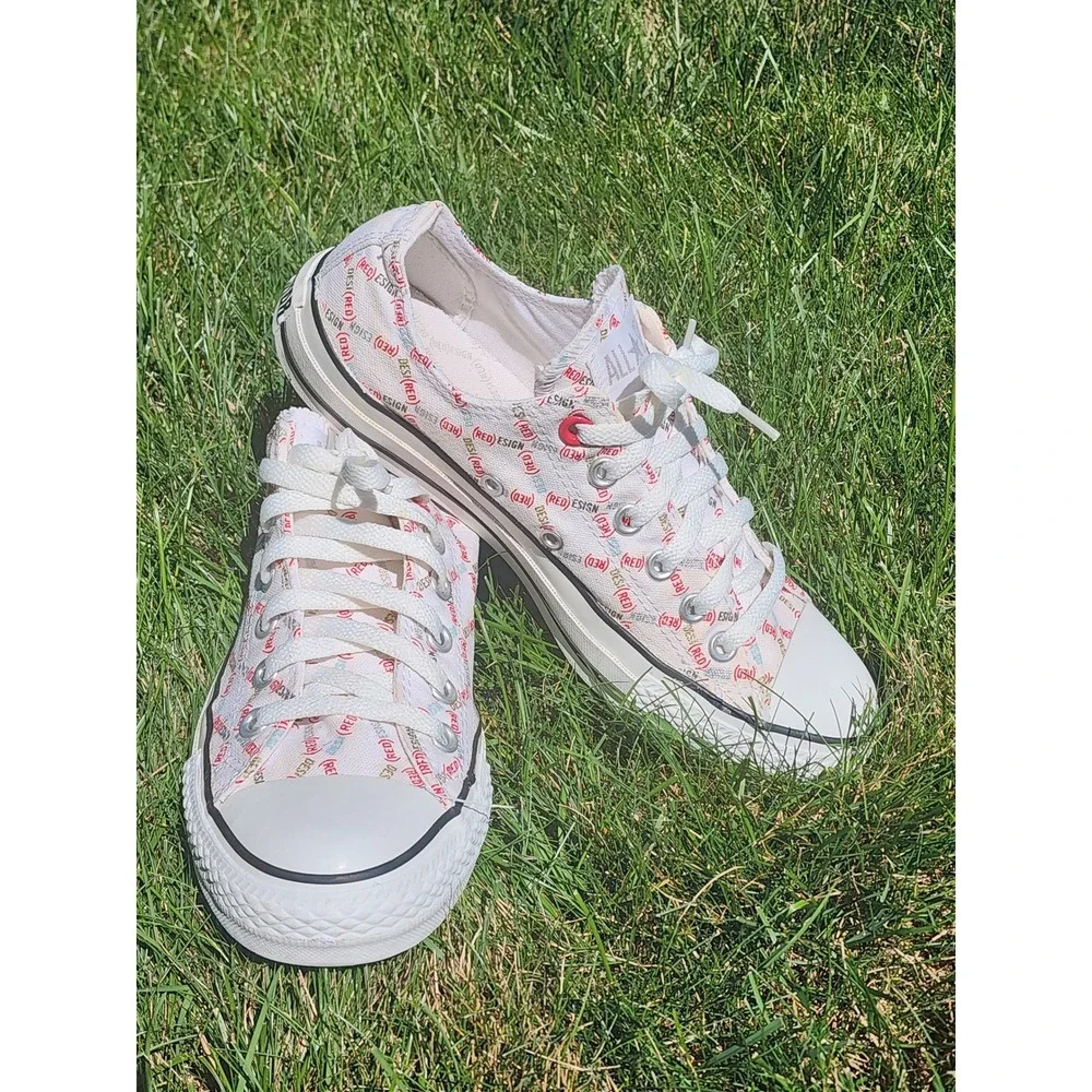 Vintage 2007 Converse Chuck Taylor All Star (PRODUCT)RED Low Top Men 6 / Women 8